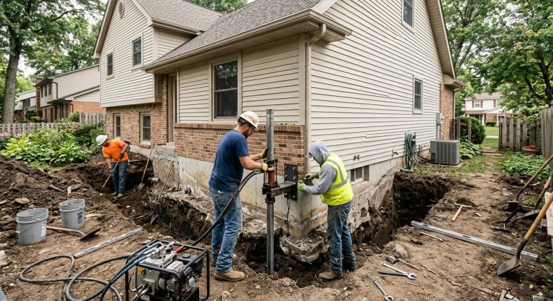 Home Foundation Repair in Norfolk, VA