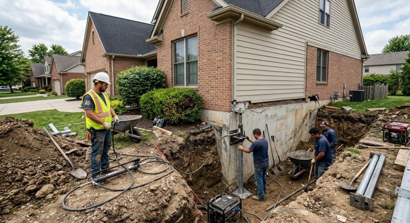 Home Foundation Repair in Yorktown, VA