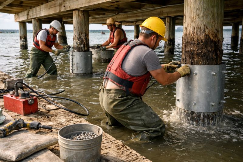 Piling Repair in Newport News, VA