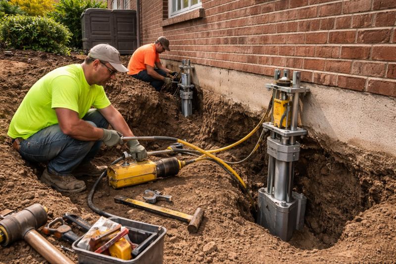 Settling Foundation Service in Ivor, VA