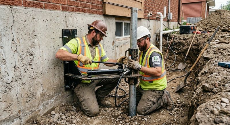Settling Foundation Service in Smithfield, VA