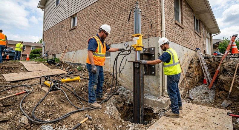 Settling Foundation Service in Smithfield, VA