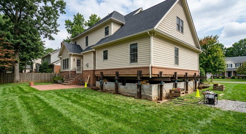 Settling Foundation Service in Surry, VA