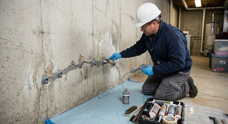 Structural Crack Repair in Newport News, VA