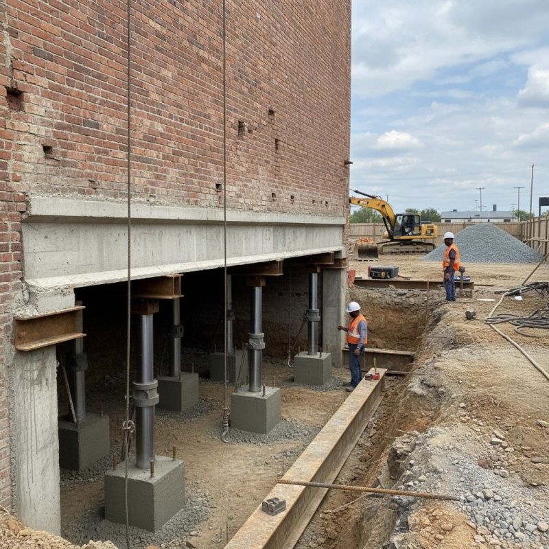 Structural Underpinning in Newport News, VA